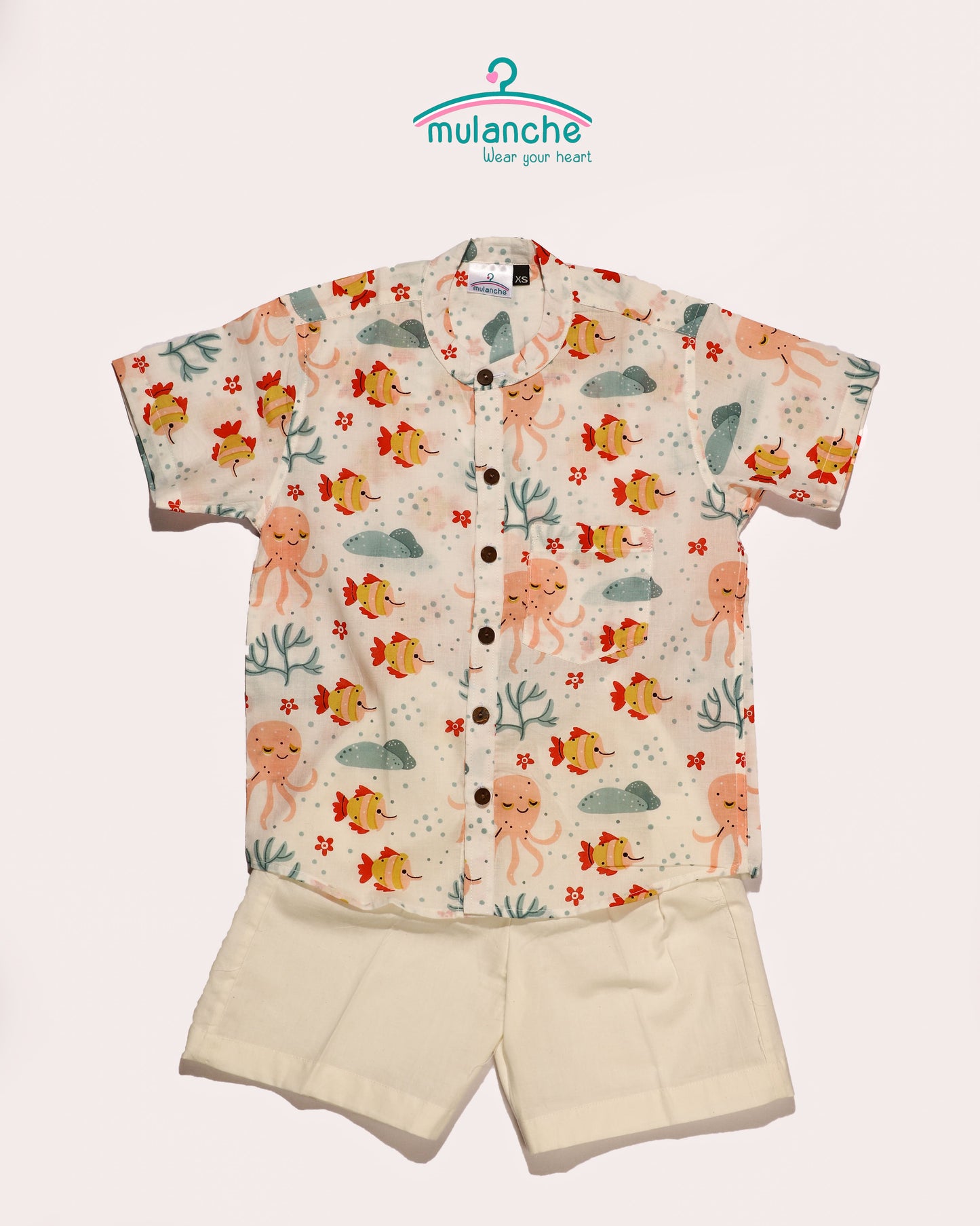 White Octi Co-ord set