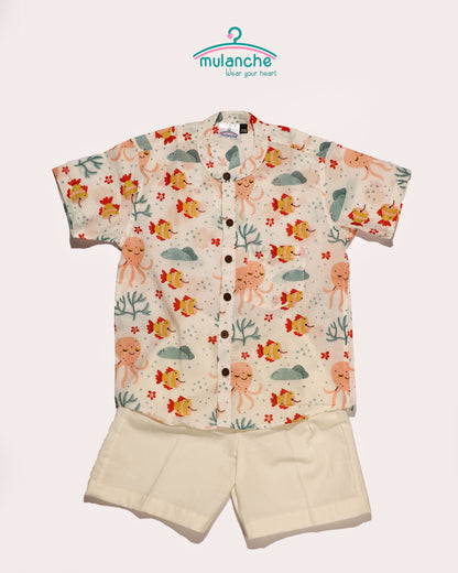 White Octi Co-ord set