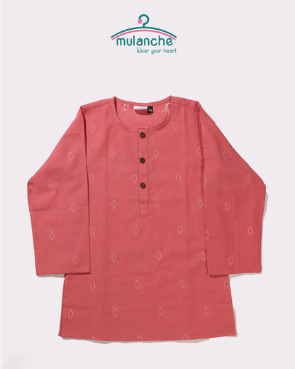 Salmon Pink Kurta