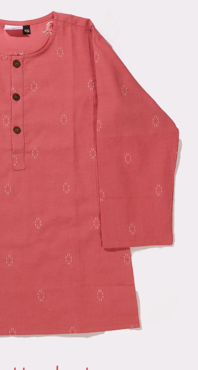 Salmon Pink Kurta