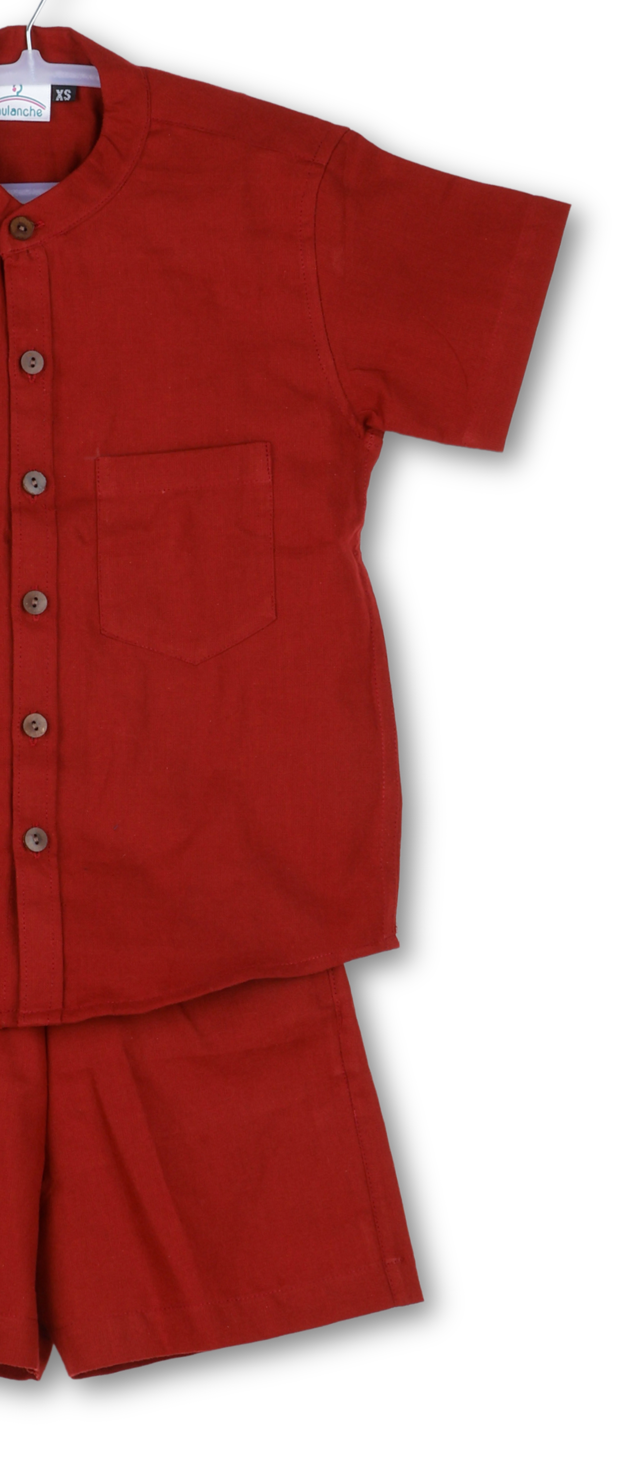 Brick Red Cotton Co-ord set