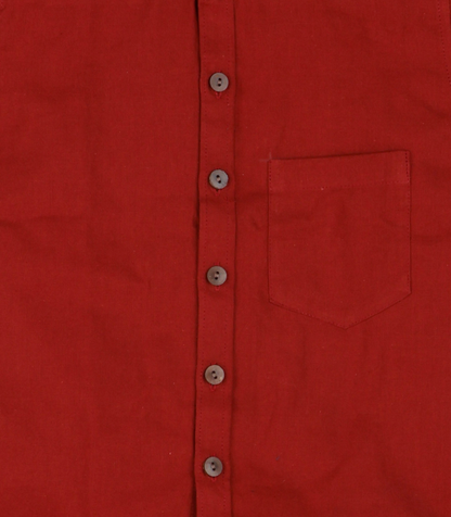 Brick Red Cotton Co-ord set