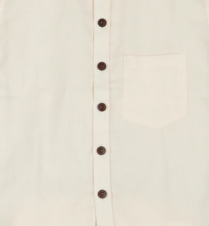 Ivory White Cotton Co-ord set