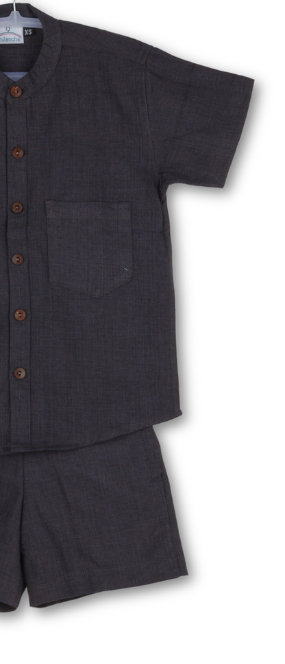 Charcoal Grey Cotton Co-ord set
