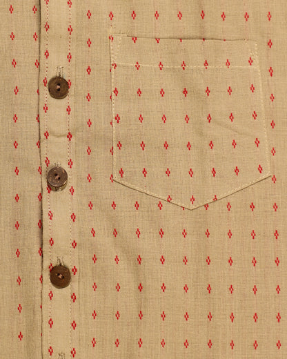 Beige Cotton Shirt