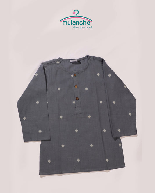 Ash grey south cotton kurta